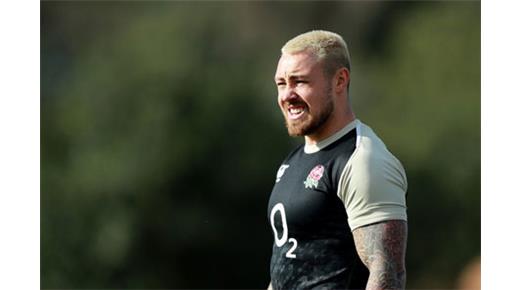 Jack Nowell volvió a Inglaterra y no jugaría ante Gales