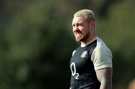 Jack Nowell volvió a Inglaterra y no jugaría ante Gales