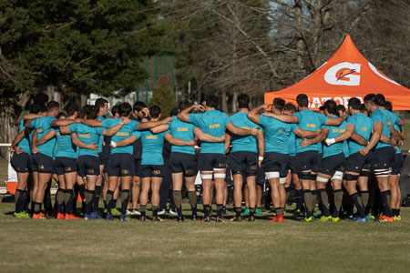 Las imágenes del entrenamiento de Los Pumas en el St. John’s School