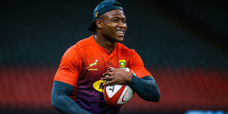 Aphiwe Dyantyi no jugará frente a Australia