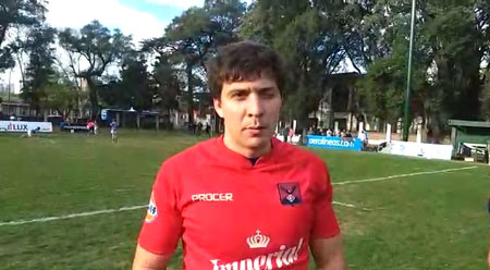 Lucas González Amorosino: «Nos propusimos desplegar el mismo juego que contra Alumni y lo logramos»