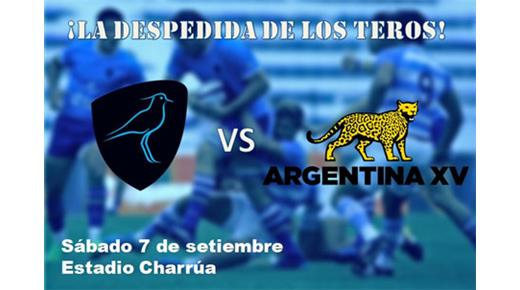 Uruguay enfrentará a Argentina XV previo al Mundial
