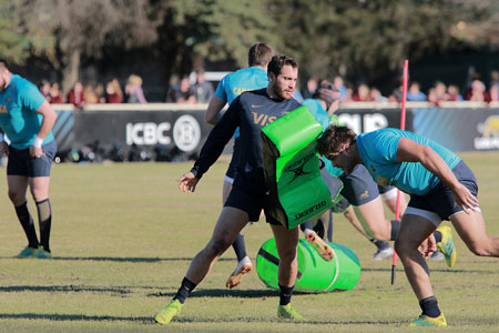 Las fotos del entrenamiento de Los Pumas en Salta