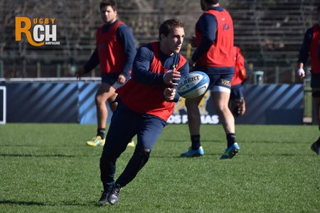 Benjamín Urdapilleta entrenó con normalidad