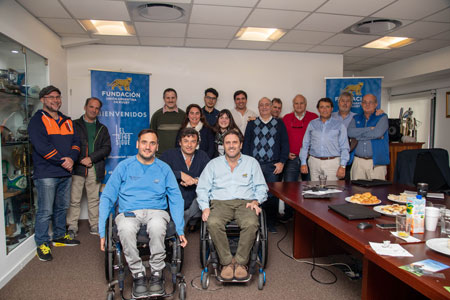La FUAR busca mejorar la calidad de vida de los lesionados dentro de una cancha de rugby