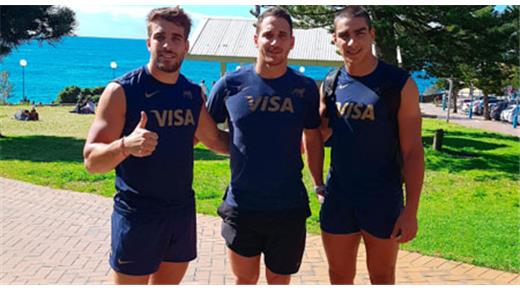 Los Pumas llegaron a Australia