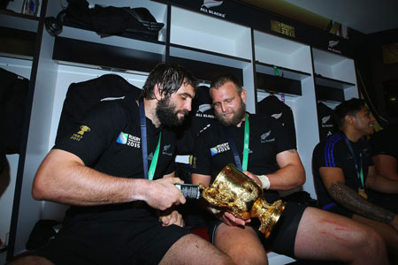 Sam Whitelock aún se siente ansioso a pesar de haber disputado dos Mundiales