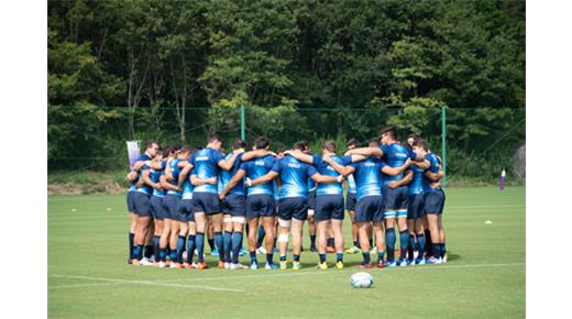 Las imágenes del último entrenamiento de Los Pumas en J Village