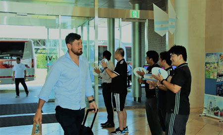 Los Pumas están en Japón