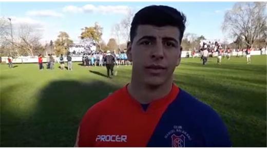 Gonzalo Aguirre Pini: «Era un partido fundamental para seguir arriba»