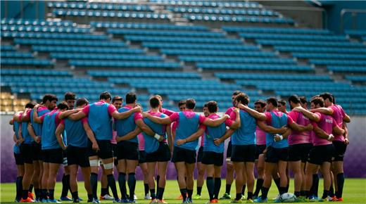 Las fotos del Captain´s Run de Los Pumas en Tokio