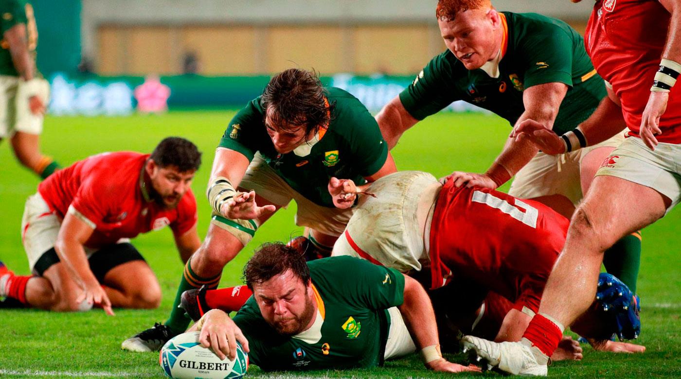 Sudáfrica demostró su superioridad y venció a Canadá