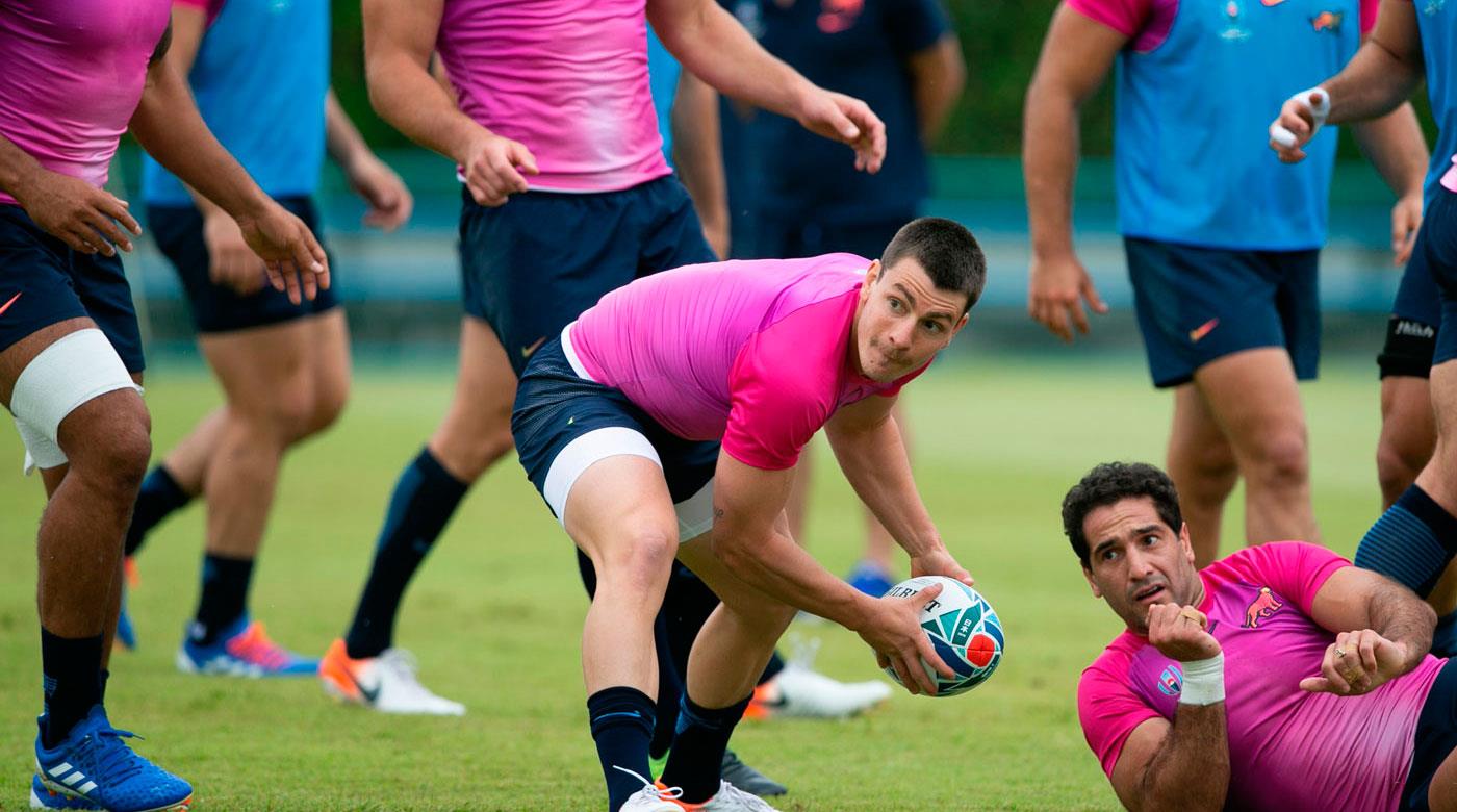 Las imágenes del Captain´s Run de Los Pumas en Kumagaya