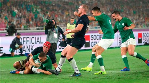 Una dupla irlandesa batirá un récord en el duelo ante los All Blacks