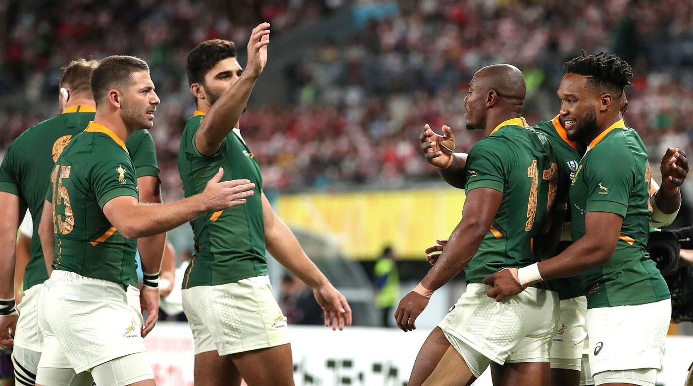 Sudáfrica derrotó con oficio a Japón