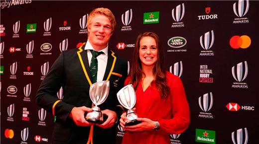 Du Toit y Scarratt fueron elegidos como los jugadores del año 