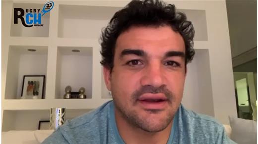 Agustín Creevy: "Siempre es lindo recibir premios, ahora toca mentalizarnos en todo lo que viene, ya sea en Los Pumas como en Jaguares"