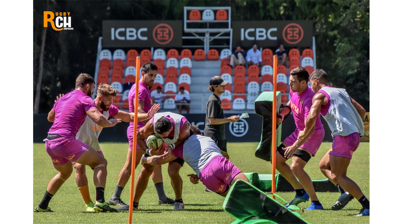 Las imágenes del entrenamiento de Jaguares