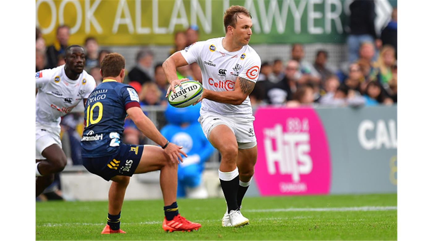 Sharks no dejó dudas y derrotó ampliamente a Highlanders en Nueva Zelanda