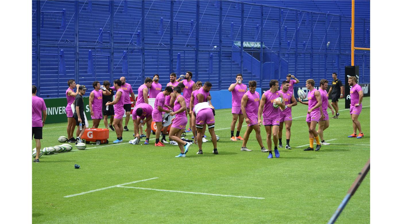 Jaguares realizó el Captain's Run a la espera del duelo ante Hurricanes