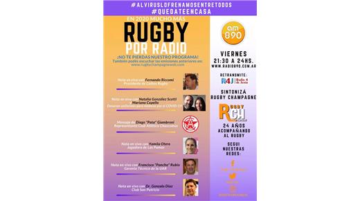 Hoy un nuevo programa de Rugby Champagne Radio