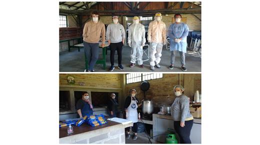 Los Pinos: otro club que ayuda al prójimo 