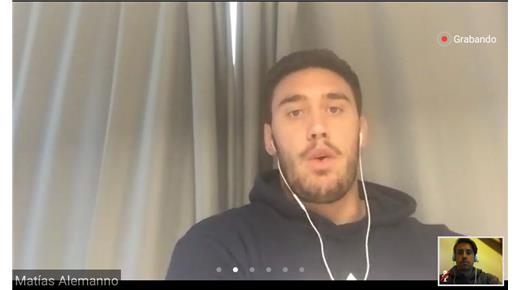 Matías Alemanno: "Cuando venga algo concreto se analizará, ahora estoy enfocado en Los Pumas"