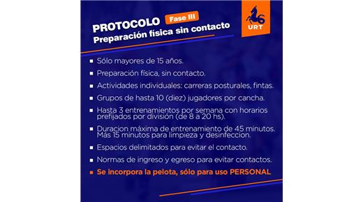 Tucumán pondrá en marcha la fase 3 del protocolo