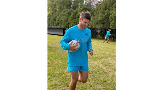 Los Pumas 7s volvieron a los entrenamientos presenciales