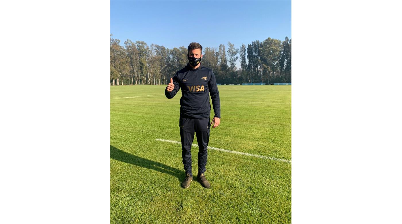 Las primeras imágenes del entrenamiento de Los Pumas