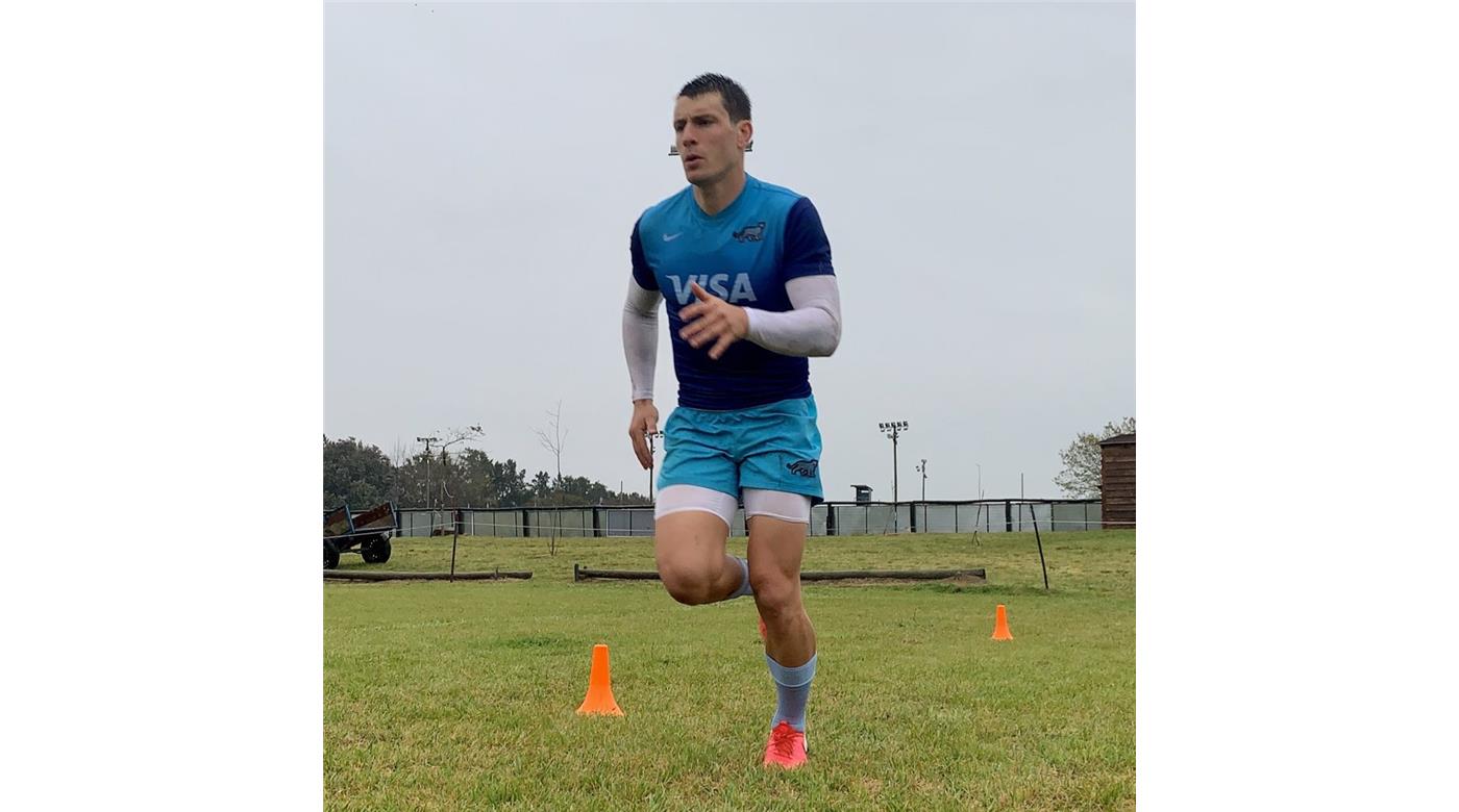 Un nuevo día de entrenamiento para Los Pumas
