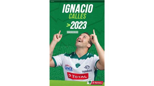 Ignacio Calles firmó un nuevo contrato con PAU
