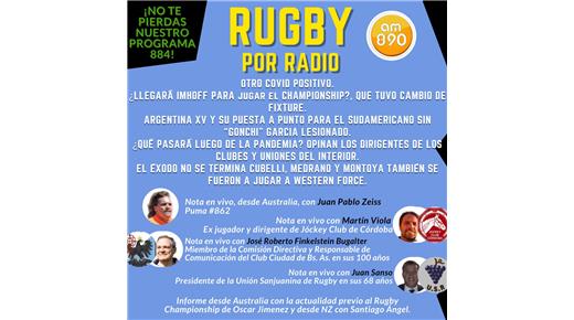 Reviví el programa de Rugby Champagne Radio