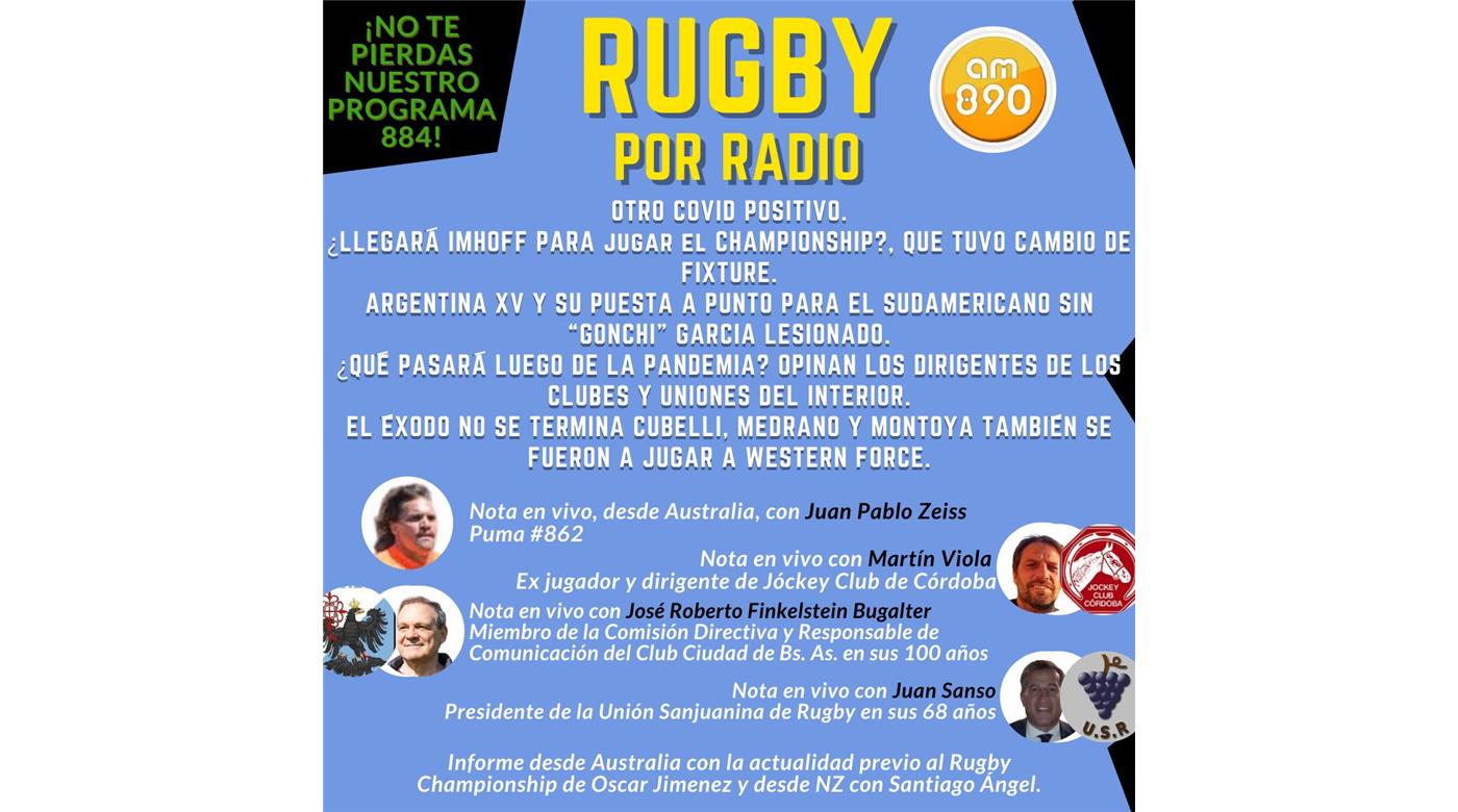 Reviví el programa de Rugby Champagne Radio