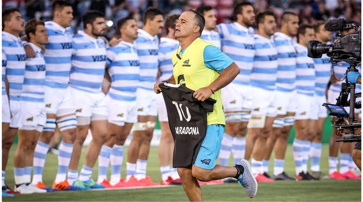 Los Pumas homenajearán a Maradona contra Australia