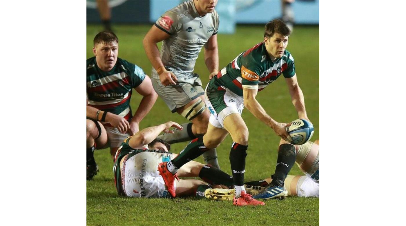 En el debut de Julián Montoya, Leicester Tigers cayó ante Sale Sharks