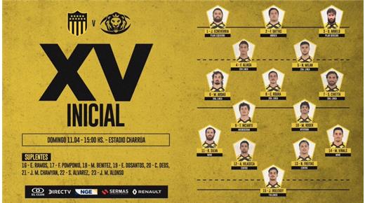 Peñarol tiene lista su formación