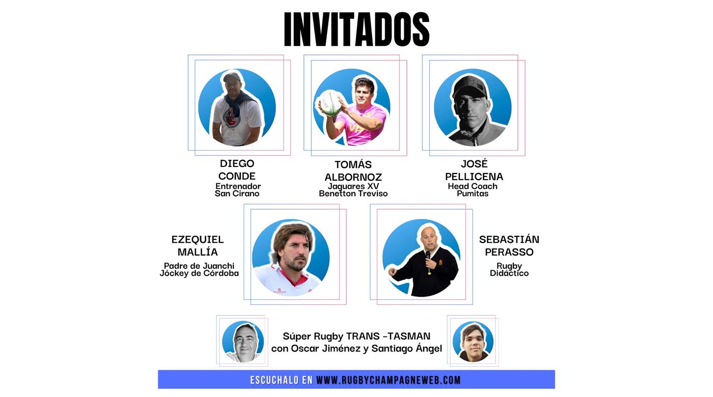 Hoy un nuevo programa de Rugby Champagne Radio