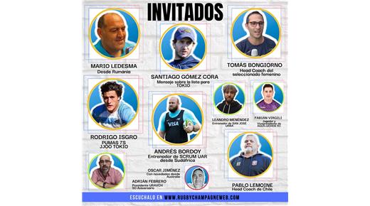 DESDE LAS 20, LLEGA UN NUEVO GRAN PROGRAMA DE RUGBY CHAMPAGNE RADIO 