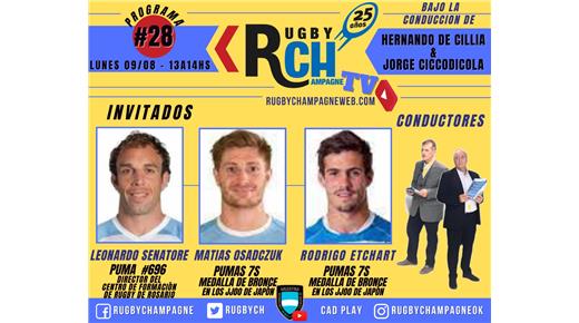 Hoy un nuevo programa de Rugby Champagne TV