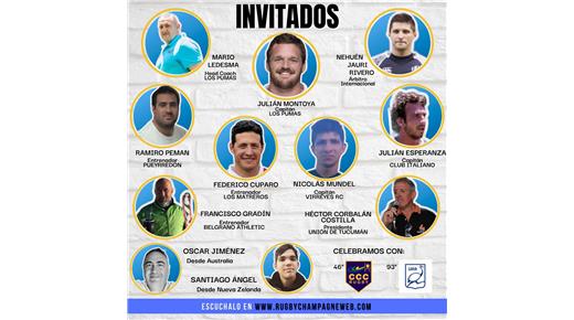 Hoy un nuevo programa de Rugby Champagne Radio