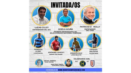 Hoy un nuevo programa de Rugby Champagne Radio