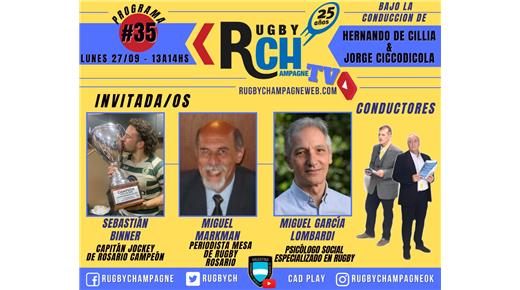 Hoy un nuevo programa de Rugby Champagne TV