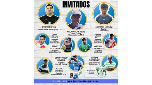 Hoy un nuevo programa de Rugby Champagne Radio