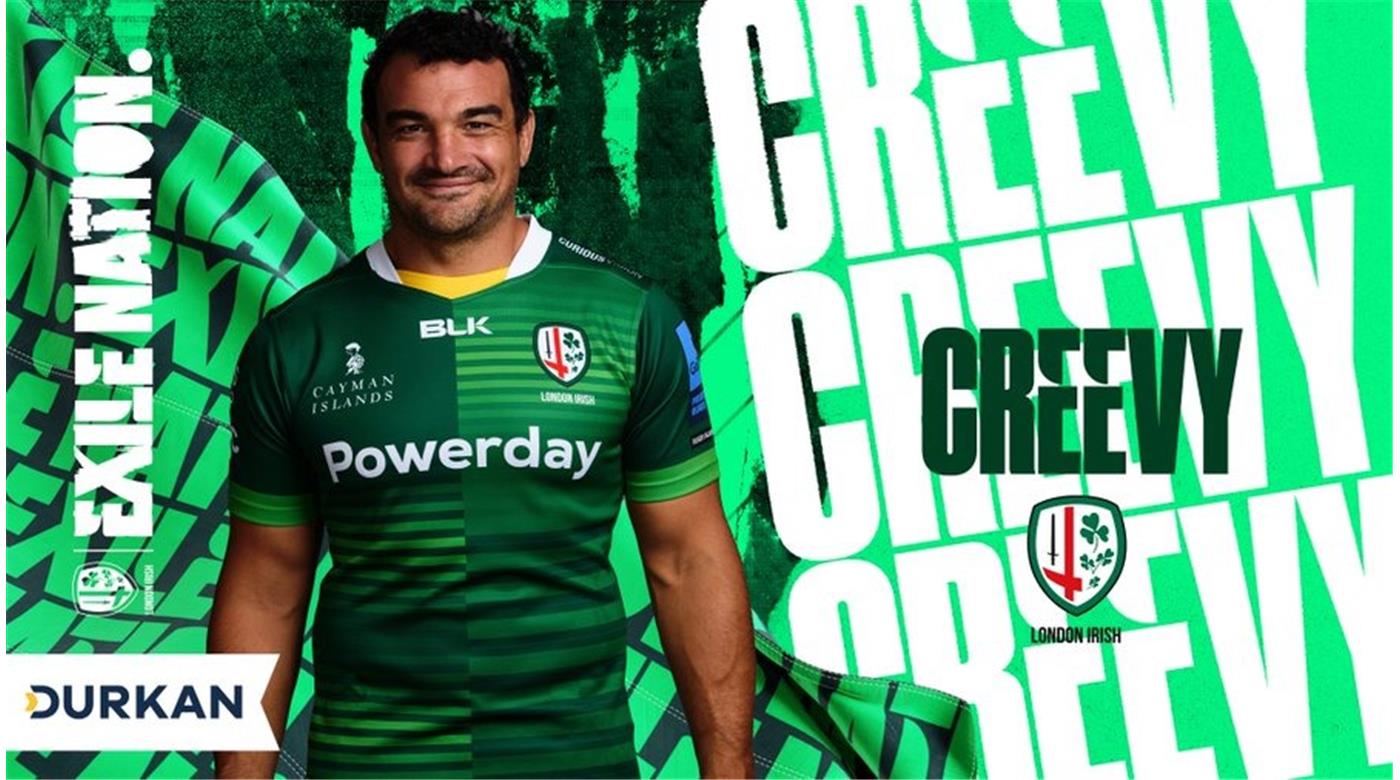 Agustín Creevy  imparable, aportó dos tries en la victoria de London Irish