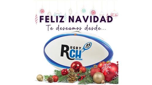 Rugby Champagne les desea a todos ¡Feliz Navidad!
