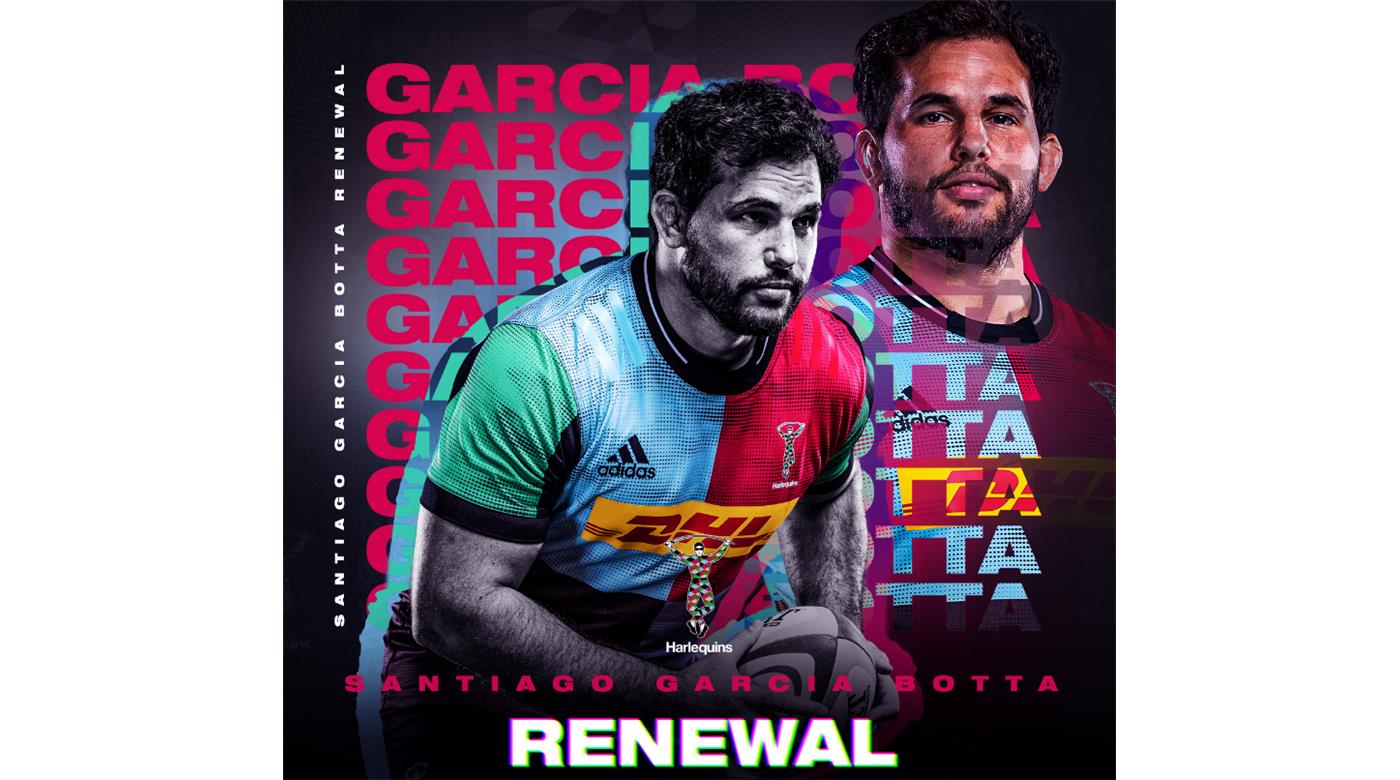 SANTIAGO GARCÍA BOTTA SE QUEDA EN HARLEQUINS