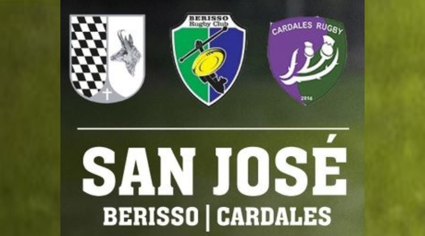 SAN JOSÉ RECIBE A  BERISSO Y CARDALES EN UN TRIANGULAR