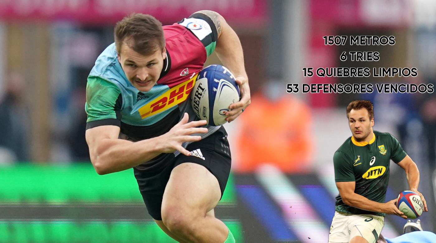 ANDRÉ ESTERHUIZEN Y UNA TEMPORADA INCREÍBLE EN LA PREMIERSHIP DE INGLATERRA