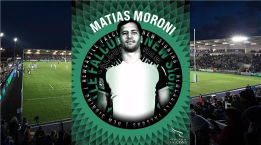 MATÍAS MORONI JUGARÁ EN NEWCASTLE FALCONS